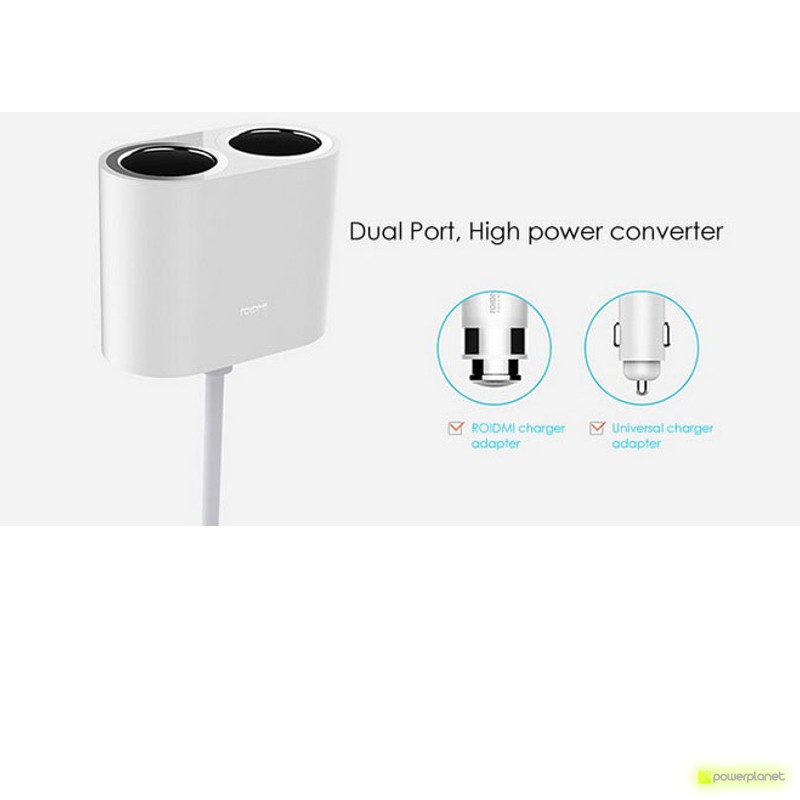 Adaptateur de chargeur Dual ROIDMI - Ítem3