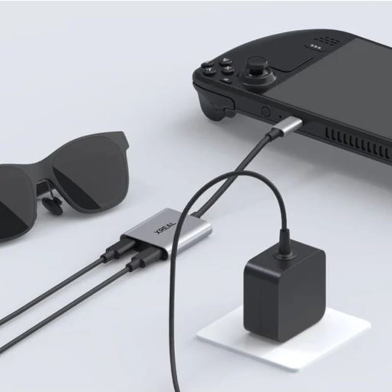 XREAL HUB Gris - Adaptateur de charge - Ítem7