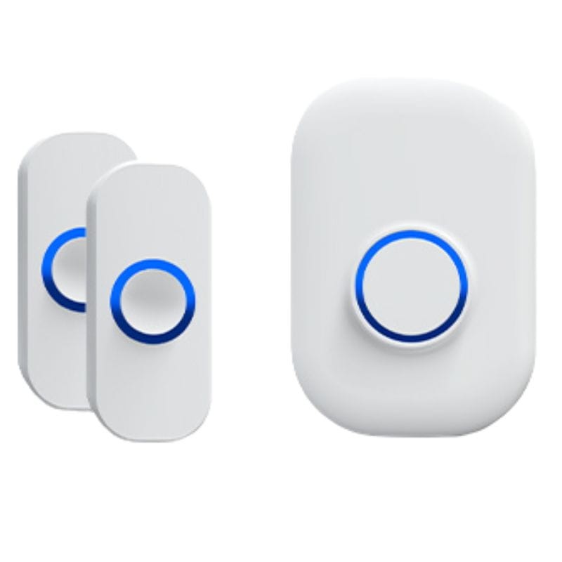 Sonnette sans fil Y-101 blanc 2 récepteurs - Ítem