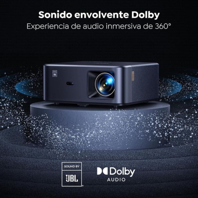 Yaber K2s 2GB/8GB 1080p WiFi6 Preto - Projetor - Item5
