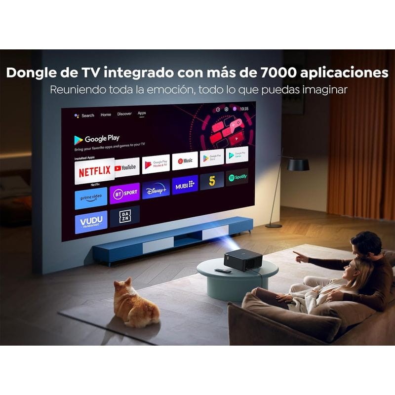 Yaber K2s 2GB/8GB 1080p WiFi6 Preto - Projetor - Item8