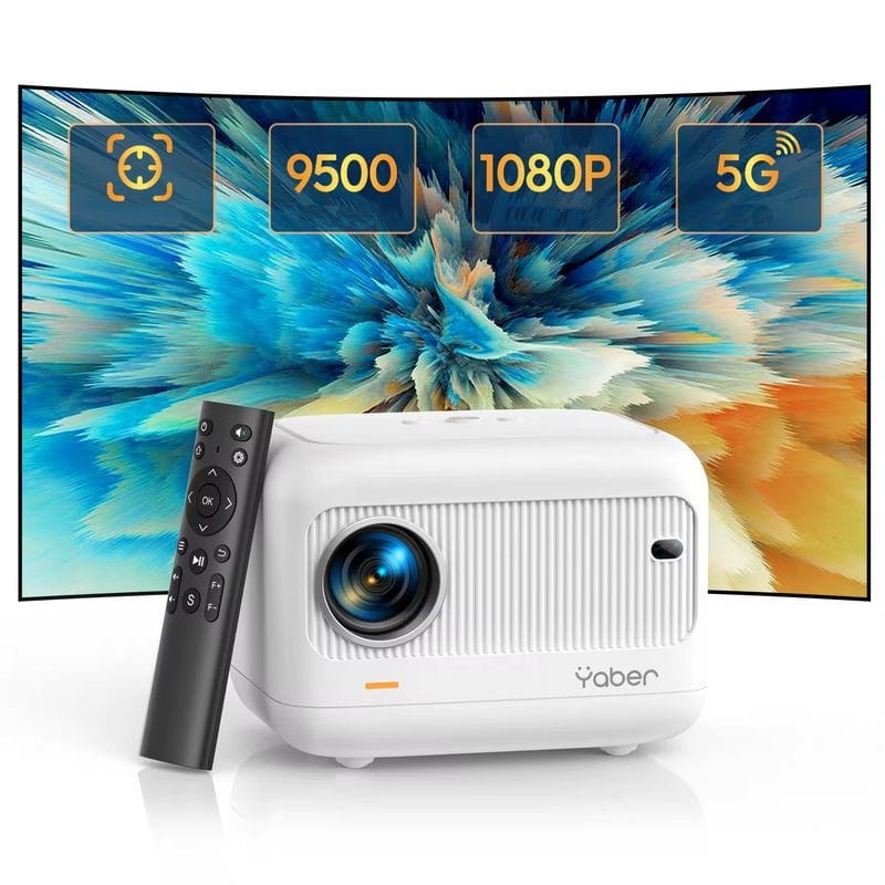 Yaber L1 Smart HD WiFi 6 Blanc - Projecteur - Ítem1