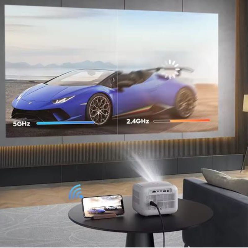 Yaber L1 Smart HD WiFi 6 Blanc - Projecteur - Ítem3