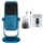 Yanmai SF-900 Micrófono USB Azul para Grabación y Transmisión en PC - Ítem4