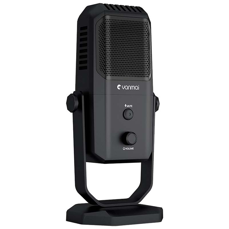 Yanmai SF-900 Microphone USB Noir pour Enregistrement et Transmission sur PC - Ítem1