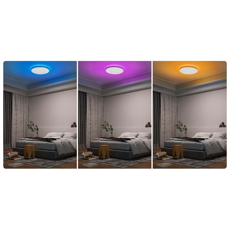luz ambiental RGB de la Lámpara de techo inteligente Yeelight Arwen Ceiling Light 550S