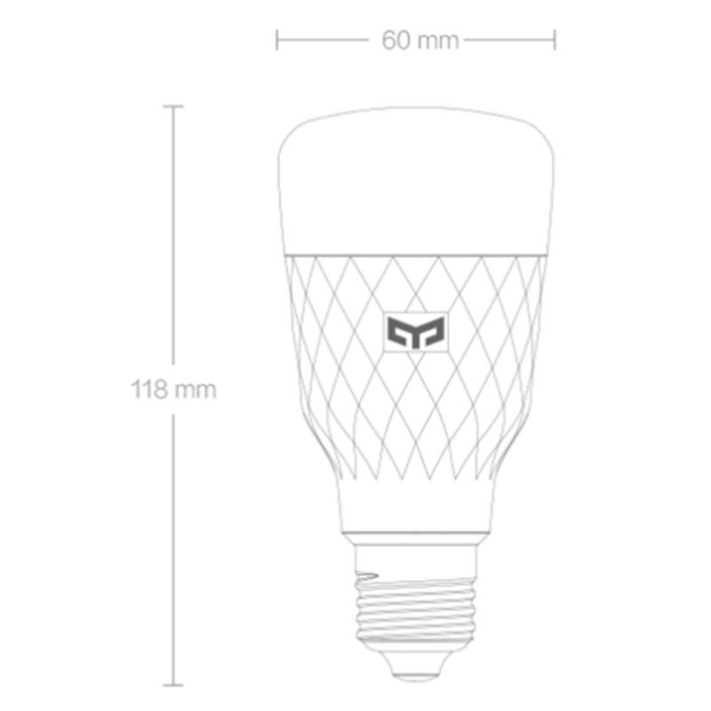 Bombilla inteligente Yeelight W3 con luz blanca - Ítem3