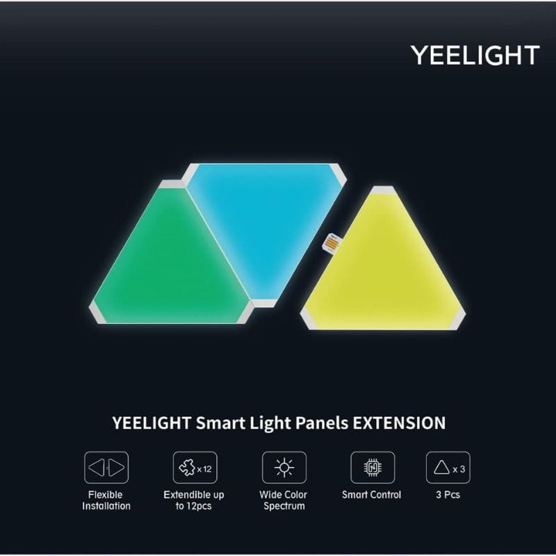 Yeelight YLFWD-0013 - Panneaux d'extension intelligents LED RVB - Ítem2