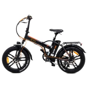 Youin You-Ride Texas Preto/Laranja - Bicicleta Elétrica