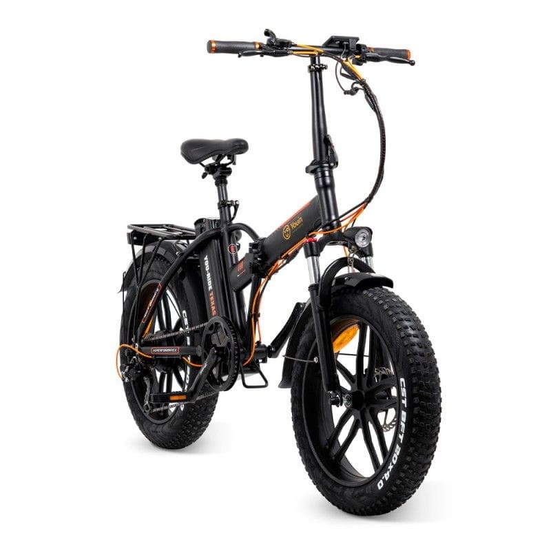 Youin You-Ride Texas Black/Orange - Vélo électrique - Ítem1