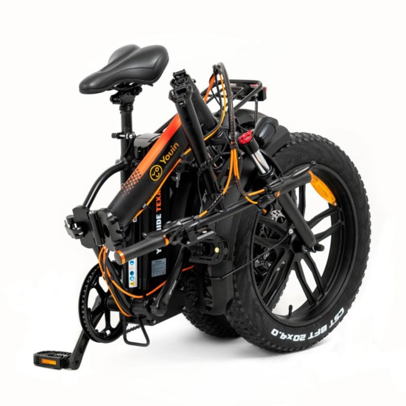 Youin You-Ride Texas Preto/Laranja - Bicicleta Elétrica - Item2