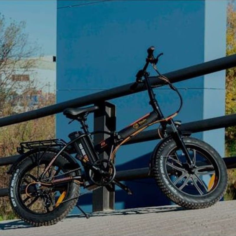Youin You-Ride Texas Preto/Laranja - Bicicleta Elétrica - Item4