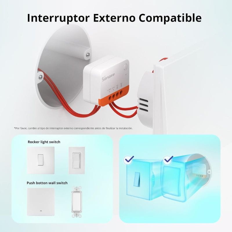 Sonoff ZBMINIL2 - Relé inteligente Zigbee de 2 Vías - Ítem3