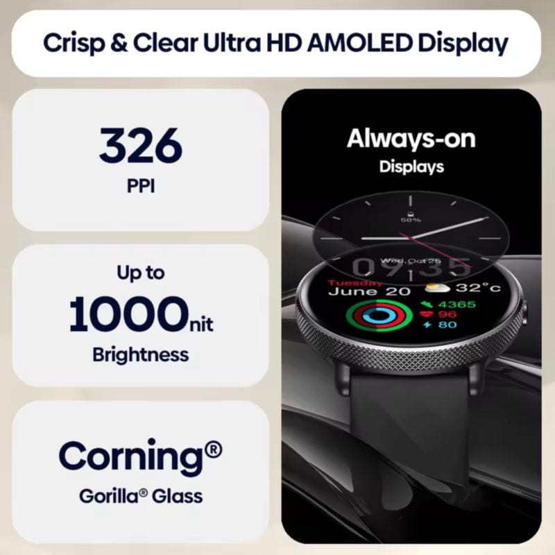 Zeblaze GTR 3 Pro Negro - Reloj inteligente - Ítem6