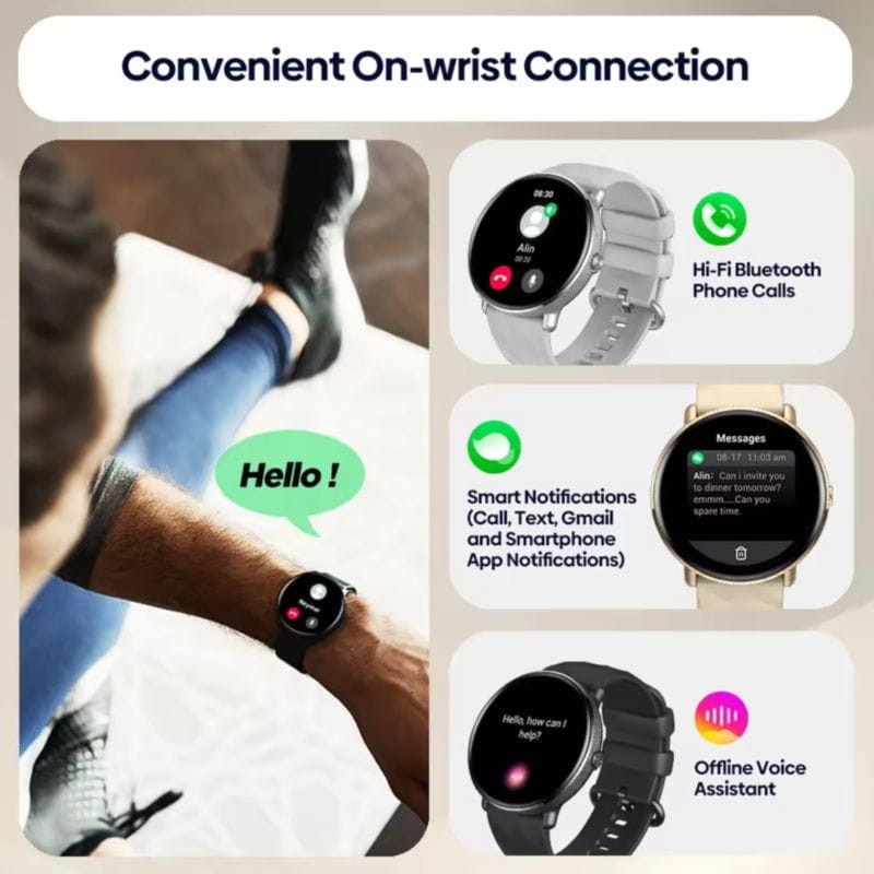 Zeblaze GTR 3 Pro Prateado - Smartwatch - Item4