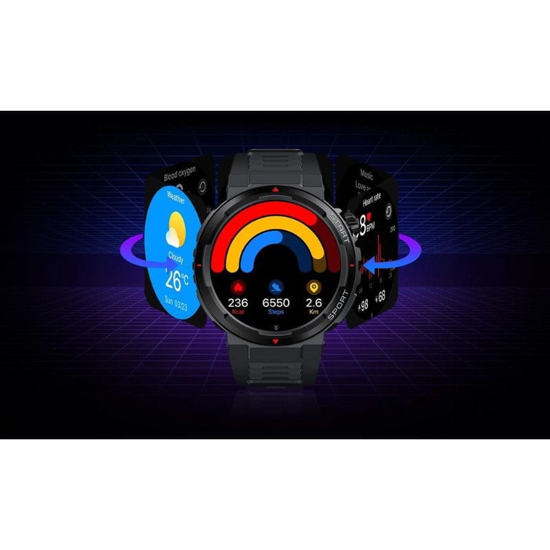 Zeblaze Ares 3 Plus Rojo - Reloj inteligente - Ítem6