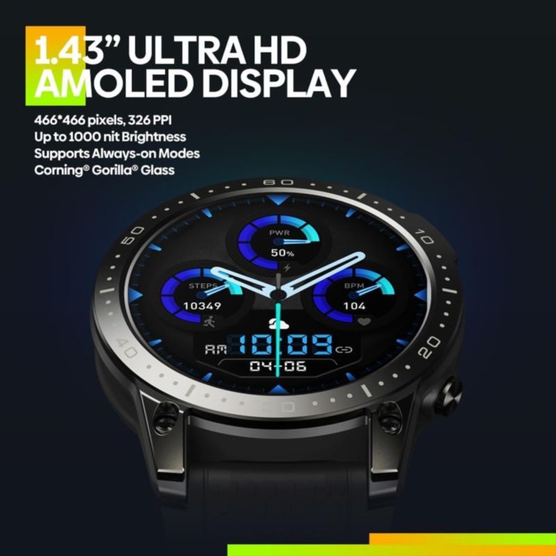 Zeblaze Ares 3 Pro Negro - Reloj inteligente - Ítem9