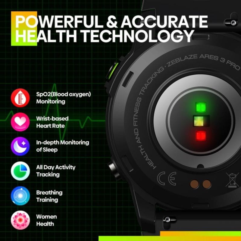 Zeblaze Ares 3 Pro Negro - Reloj inteligente - Ítem11