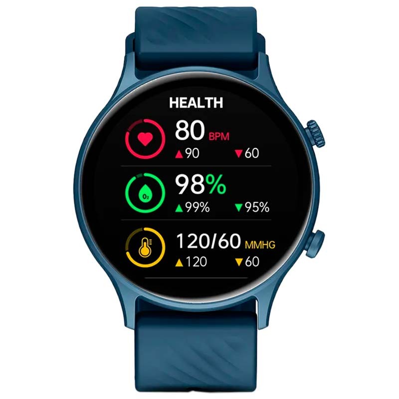 Zeblaze Btalk 2 Lite Azul - Reloj inteligente con llamadas de Voz, Monitoreo de Salud 24h y más de 100 Modos de entrenamiento - Ítem1