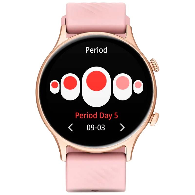 Smartwatch Zeblaze Btalk 2 Lite Dourado Rosa - Item1