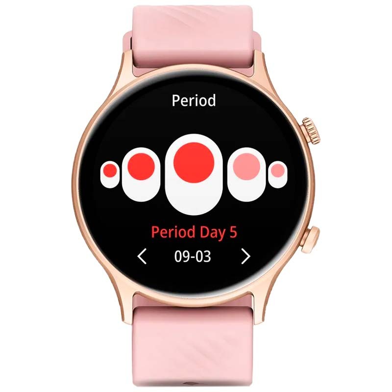 Zeblaze Btalk 2 Lite Or Rose - Montre Connectée appels vocaux, surveillance de la santé 24h/24 et plus de 100 modes d'entraînemen - Ítem1