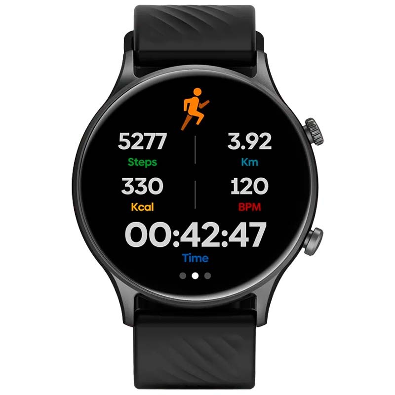 Zeblaze Btalk 2 Lite Preto - Smartwatch com chamadas de Voz, Monitorização de Saúde 24h e mais de 100 Modos de treino - Item1