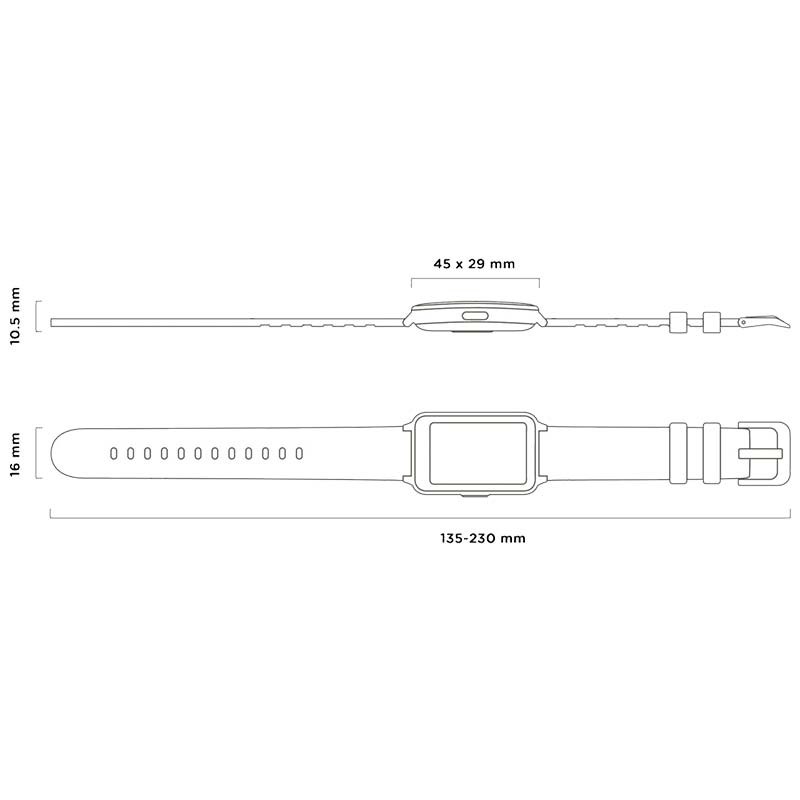 Zeblaze Meteor Bleu - Smartband - Ítem6