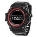 Zeblaze Muscle HR; color rojo, bluetooth 4.0, frecuencia cardíaca, IP67, diseño convencional (botones laterales), diseño robusto y sólido, resistente a deportes extremos - Ítem