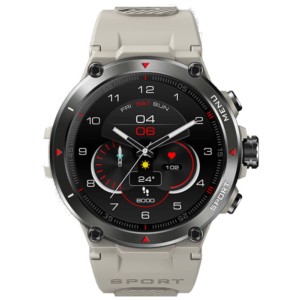 Zeblaze Stratos 2 GPS Gris Desierto Smartwatch