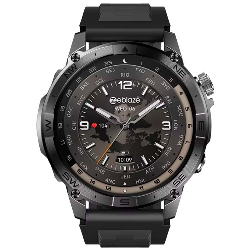 Zeblaze Stratos 2 Plus Preto - Smartwatch com GPS - Item
