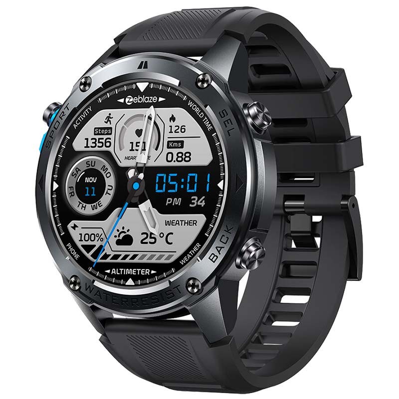 Zeblaze Stratos 2 Ultra Negro - Reloj inteligente con GPS - Ítem