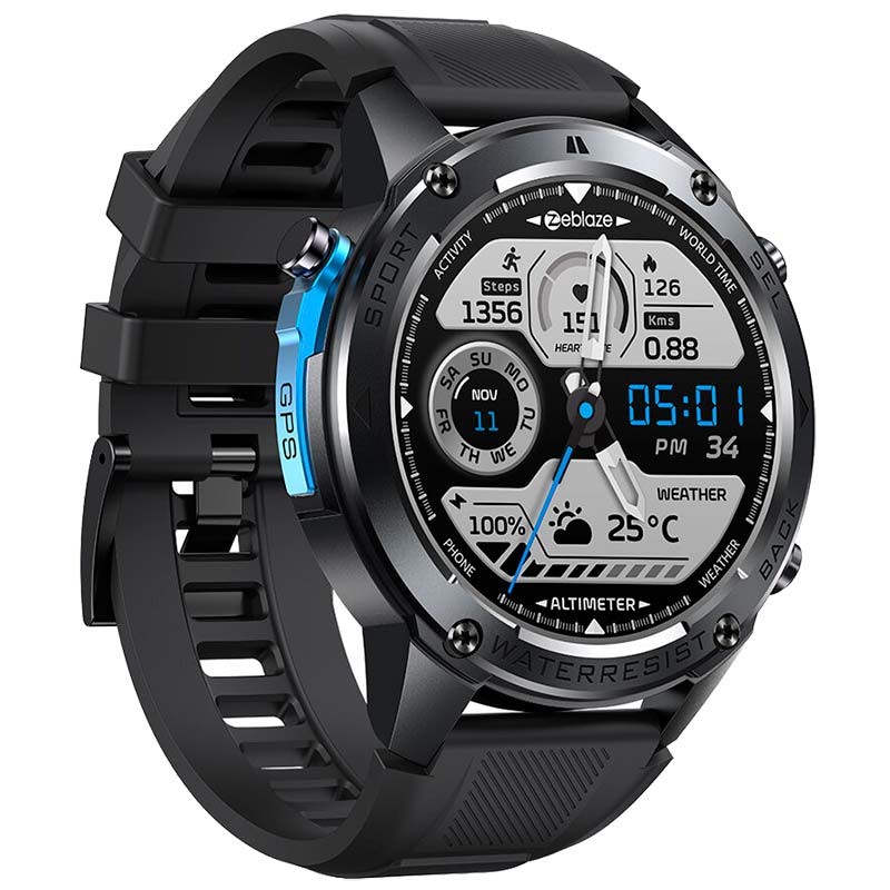 Zeblaze Stratos 2 Ultra Negro - Reloj inteligente con GPS - Ítem2