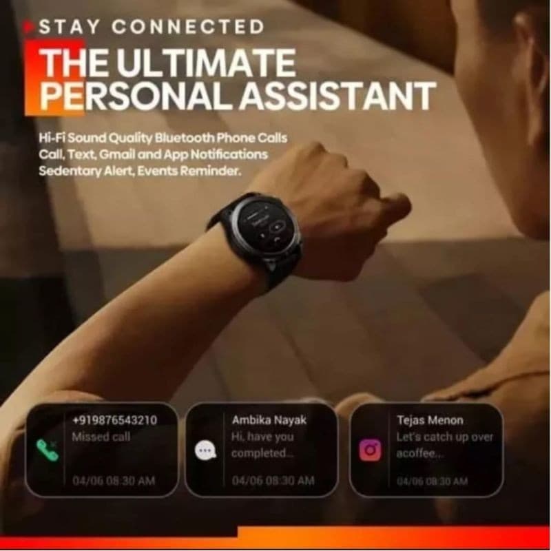 Zeblaze Stratos 3 Pro Noir avec assistant personnalisable
