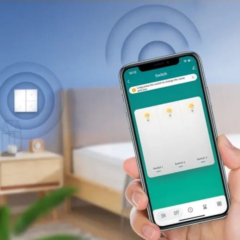 Zemismart K6 Zigbee Triple Blanco - Interruptor inteligente - Ítem1