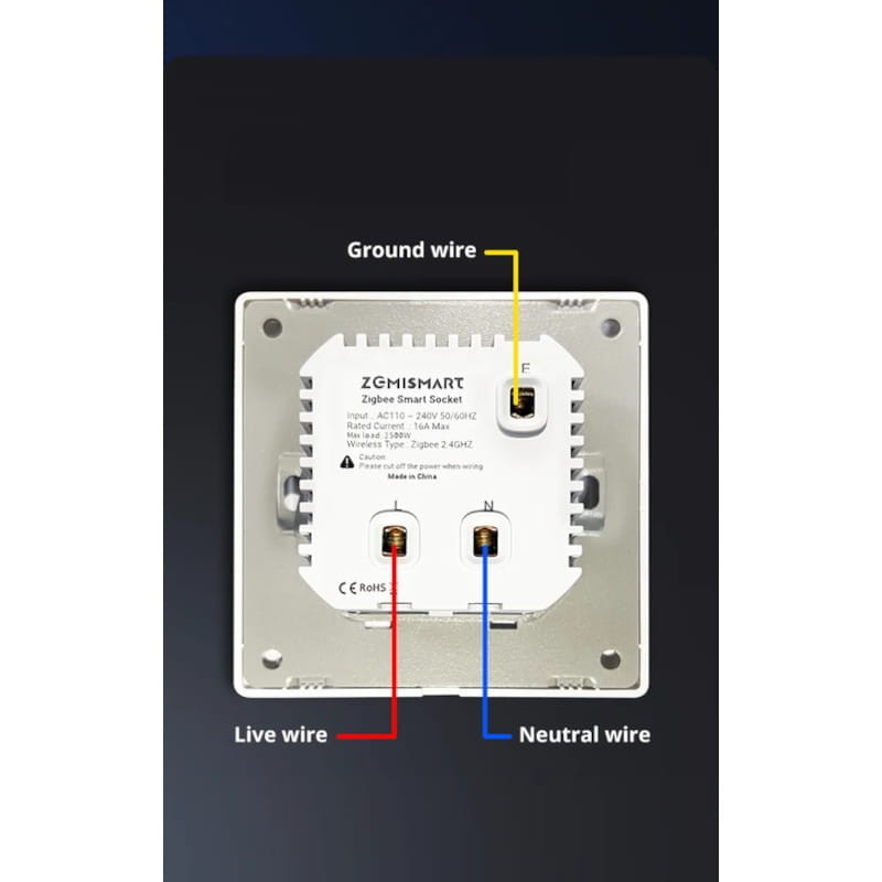Zemismart Tuya Zigbee Universal 16A Blanco - Enchufe Inteligente - Ítem3