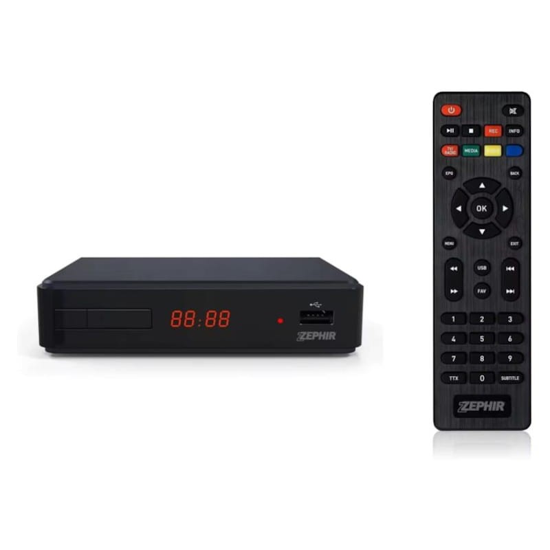 Décodeur ZEPHIR ZDEBT2 TNT TV Noir - Ítem