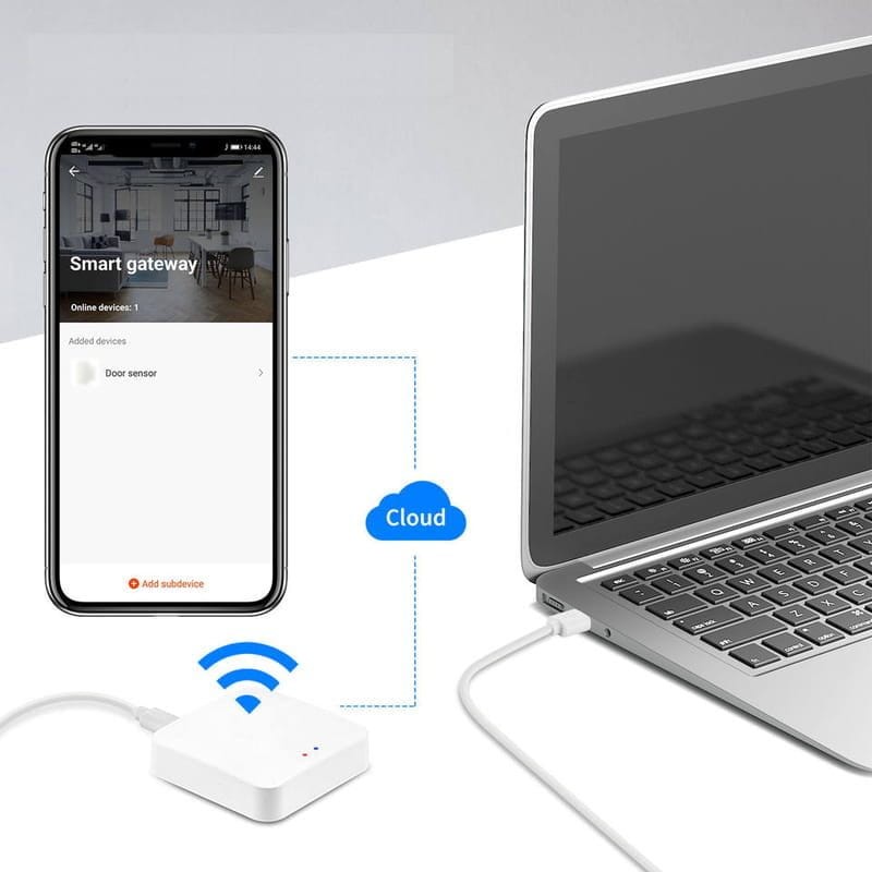 Zigbee ZG-806ZL Hub Gateway Con Cabo - Item2