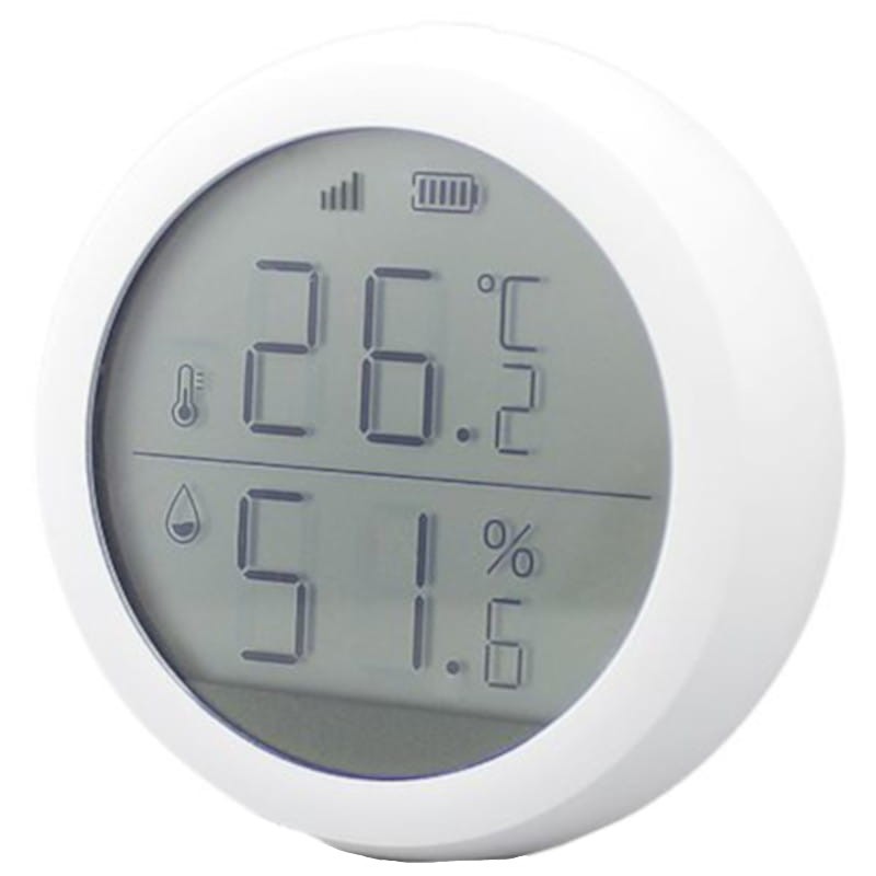 Buy Zemismart Humidity and Temperature Sensor LCD Zigbee
