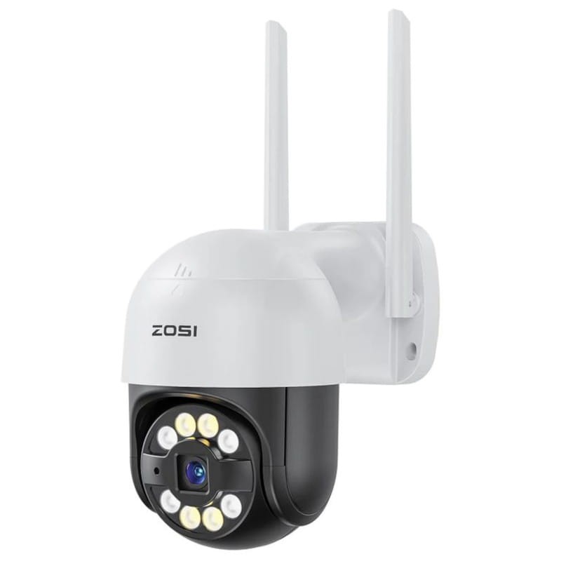 ZOSI C289 3MPx FullHD WiFi P/T IP66 AI Blanc + Carte microSD 32 Go - Caméra de sécurité IP - Ítem