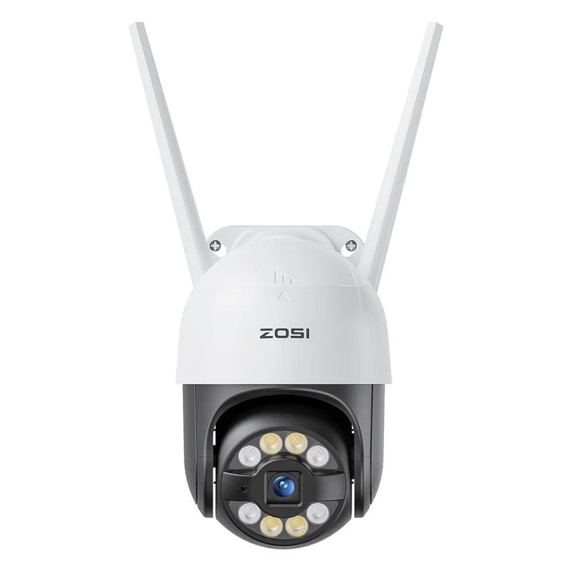 ZOSI C289 3MPx FullHD WiFi P/T IP66 AI Blanc + Carte microSD 32 Go - Caméra de sécurité IP - Ítem1