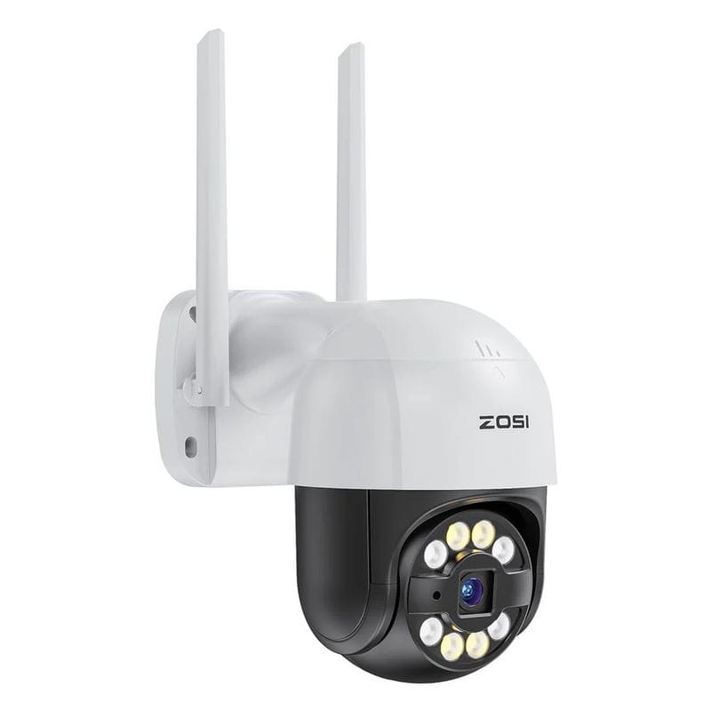 ZOSI C289 3MPx FullHD WiFi P/T IP66 AI Blanc + Carte microSD 32 Go - Caméra de sécurité IP - Ítem2