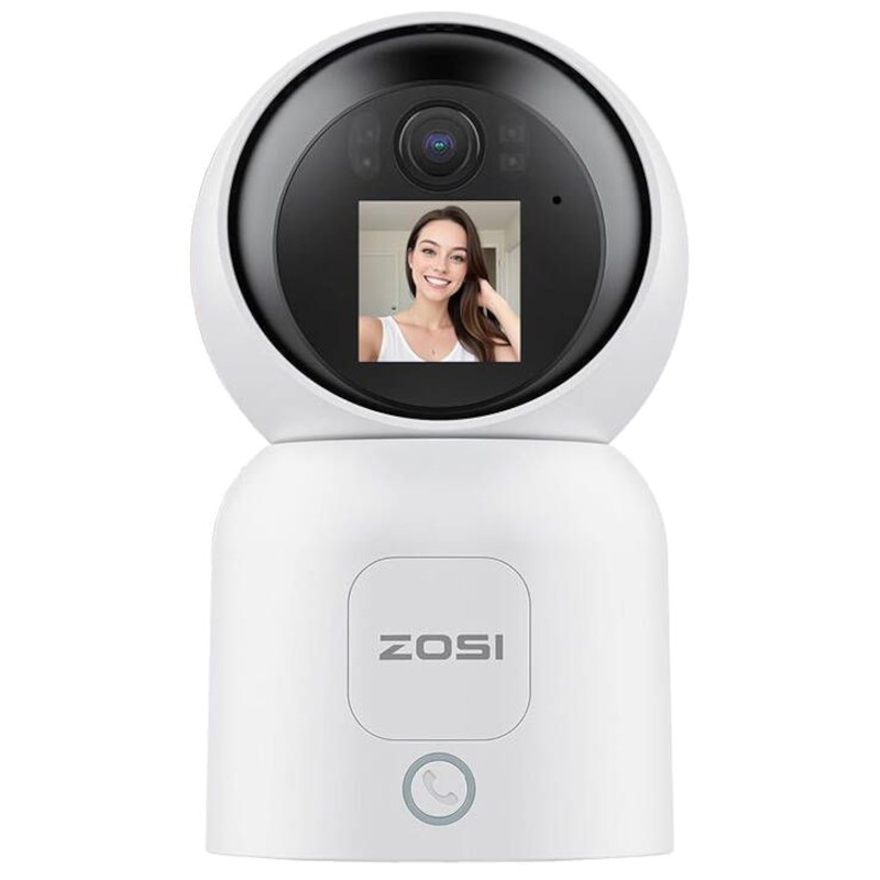 ZOSI C519M 4 MPx 2.5K P/T WiFi Double Détection de Mouvement Écran Blanc - Caméra de sécurité IP - Ítem