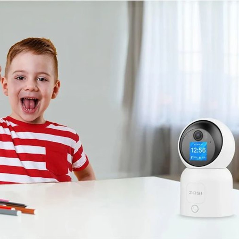 ZOSI C519M 4 MPx 2.5K P/T WiFi Double Détection de Mouvement Écran Blanc - Caméra de sécurité IP - Ítem5