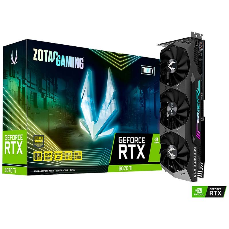 Zotac GAMING GeForce RTX 3070 Ti Trinity NVIDIA 8 GB GDDR6X - Tarjeta gráfica - Ítem