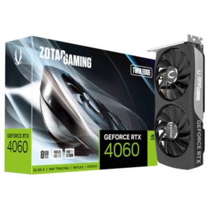 Zotac Gaming GeForce NVIDIA RTX 4060 Twin Edge 8GB GDDR6 Preto - Placa Gráfica