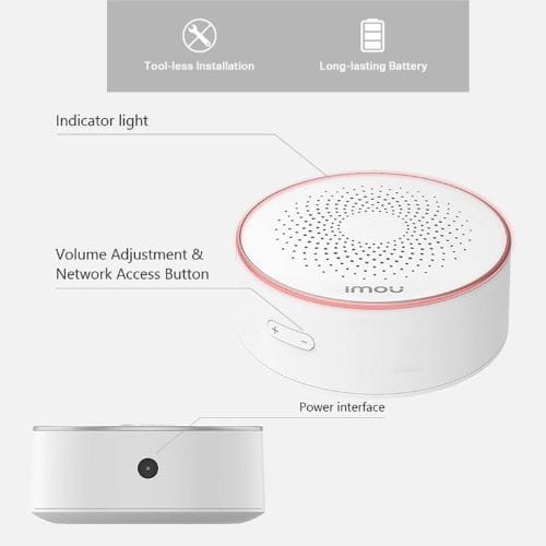 IMOU ZR1 - Sirene de alarme inteligente ZigBee - Item2