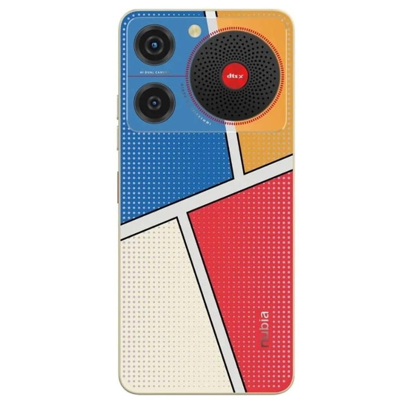 ZTE Nubia Music Pop Art 4Go/128Go Bleu/Rouge - Téléphone Mobile - Ítem1