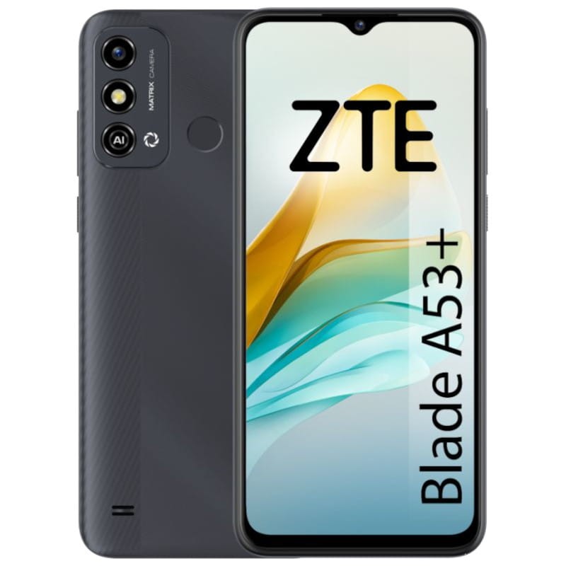 ZTE Blade A53+ 4GB/64GB Gris - Teléfono Móvil - Ítem
