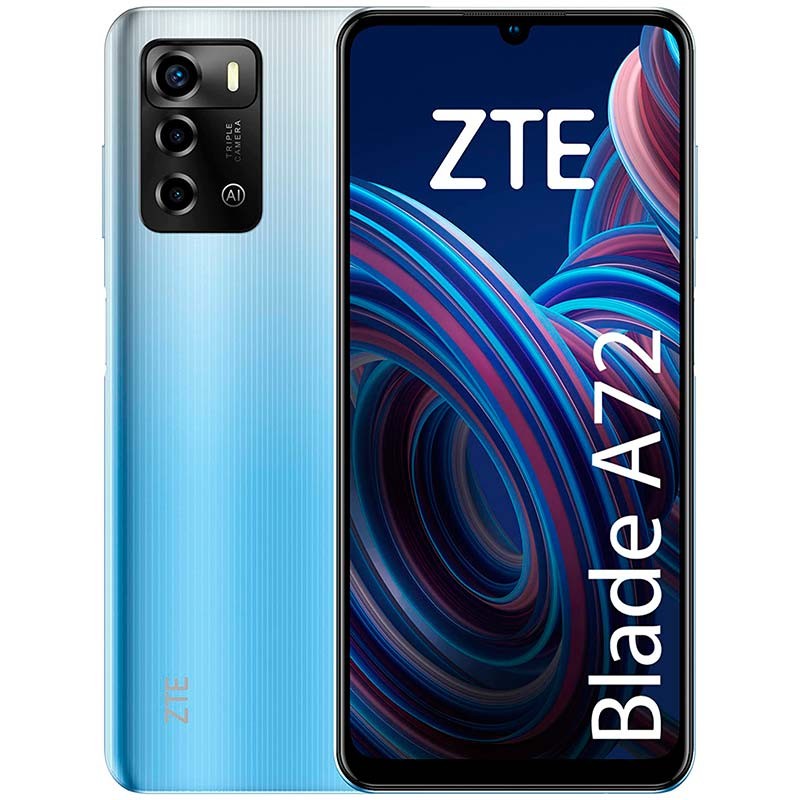 Téléphone portable ZTE Blade A72 3Go/64Go Bleu - Ítem