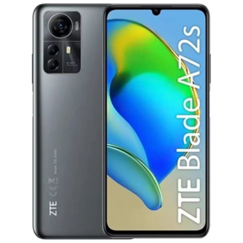 ZTE Blade A72s 3GB/64GB Cinzento - Telemóvel - Item